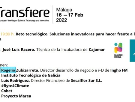 INGHO PARTICIPATES IN THE TECHNOLOGY CHALLENGE PROMOTED BY FUNDACIÓN CAJAMAR TO PROPOSE INNOVATIVES SOLUTIONS FOR WATER SCARCITY